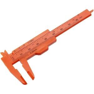 uxcell Mini Double Scale Plastic Ruler Measuring Tool